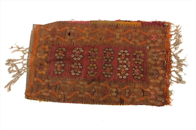 Antique Anatolian Heybe Saddlebag Face — view 1