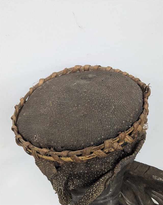 Asmat Kundu Ceremonial Drum, West Papua — view 5