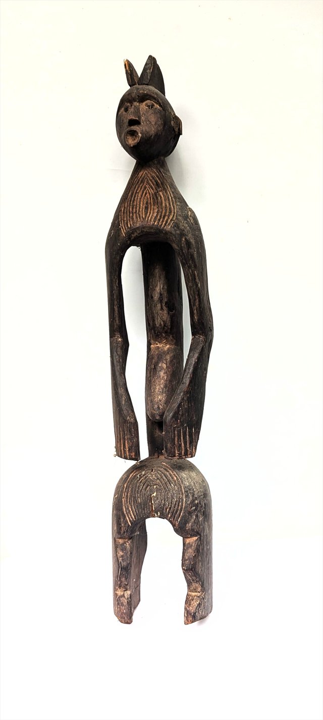 Mumuye Iagalagana Carved Wood Figure, Nigeria — view 1