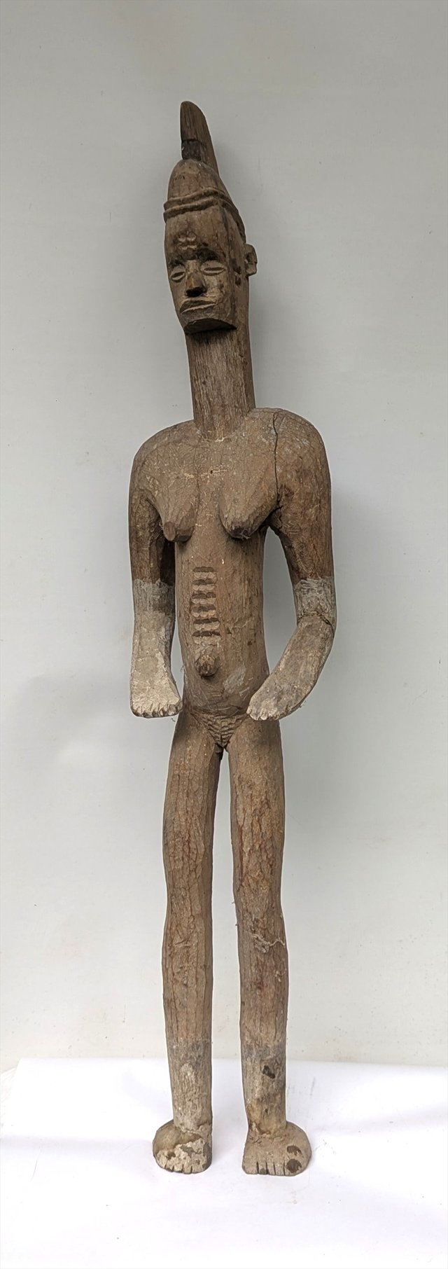 Large Igbo Alusi Female Shrine Figure, Nigeria — view 1