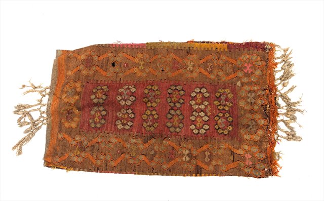 Antique Anatolian Heybe Saddlebag Face — view 2