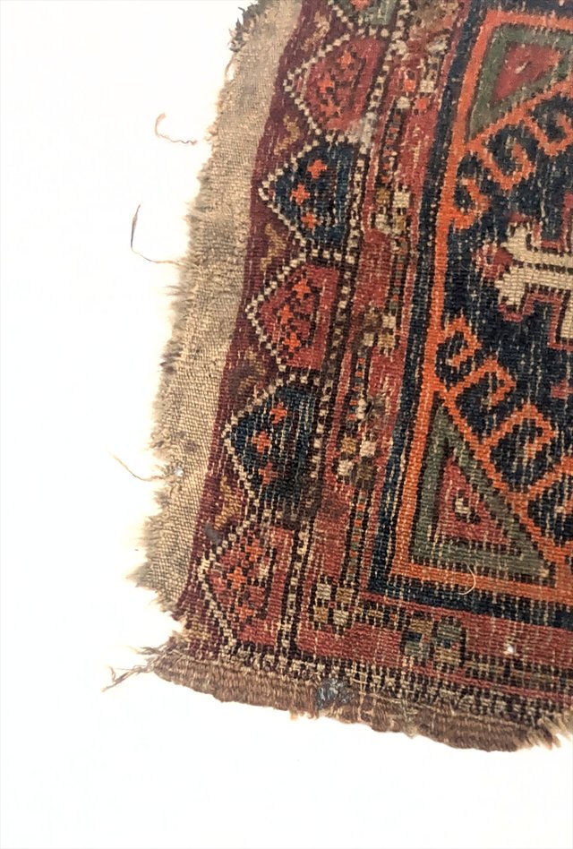 Antique Shahsavan Tribal Mafrash End Panel — view 5