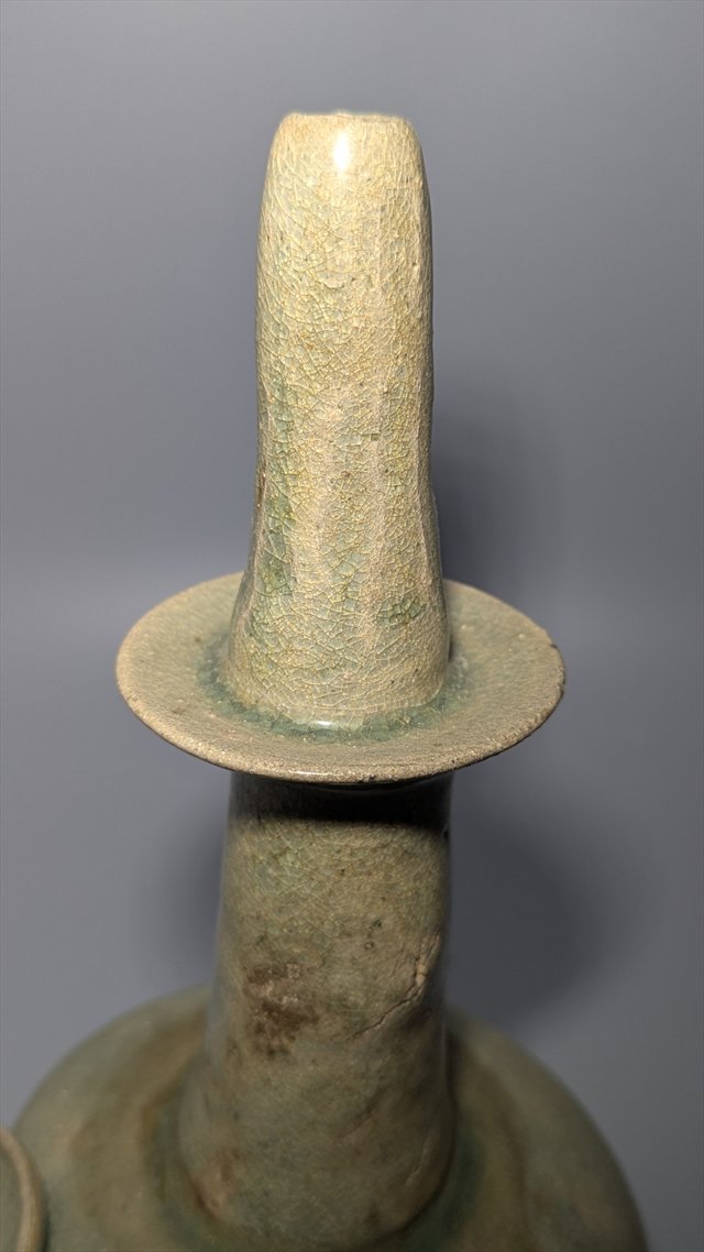 Goryeo Celadon Kundika Ritual Water Vessel, Korea — view 7