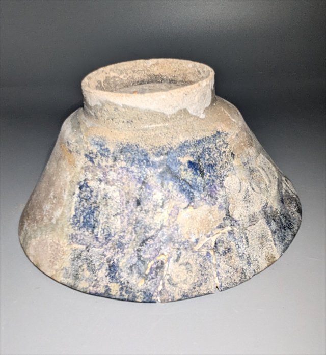 Ilkhanid Persian Underglaze-Painted Fritware Bowl, 13th-14th Century — view 3