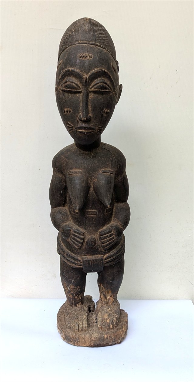Baule Female Spirit Figure, Cote d'Ivoire — view 8