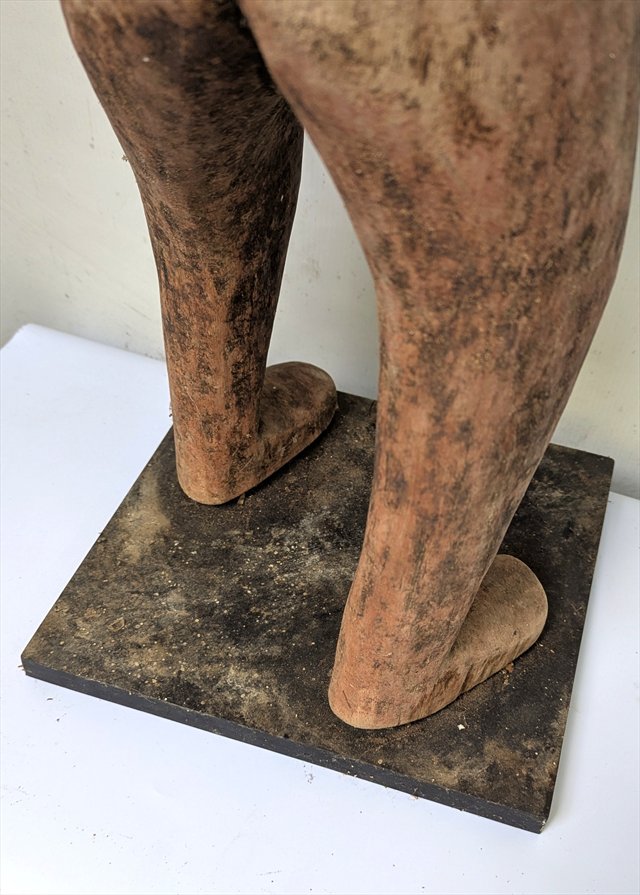 Sukuma or Nyamwezi Male Figure, Tanzania, Jean-Pierre Hallet Collection — view 6