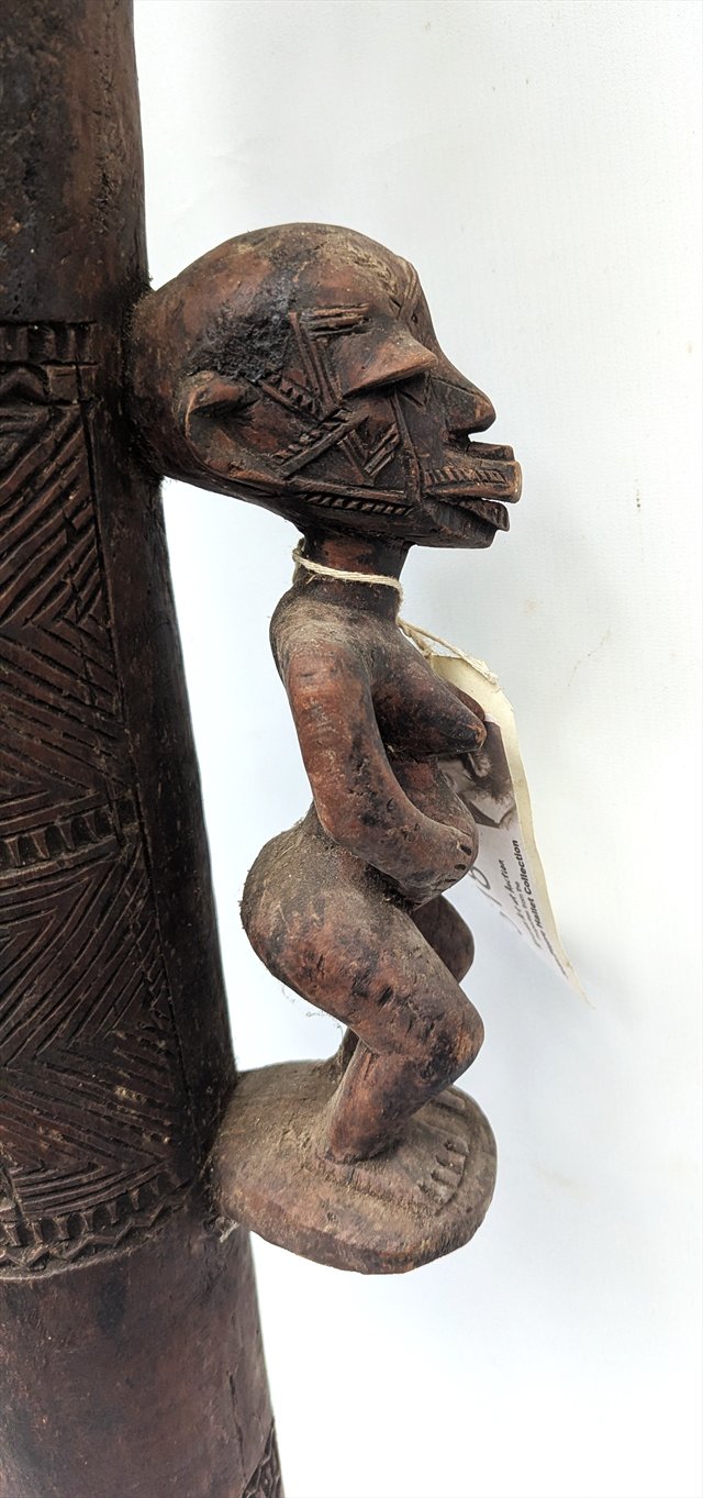 Makonde Figural Drum, Tanzania or Mozambique — view 5