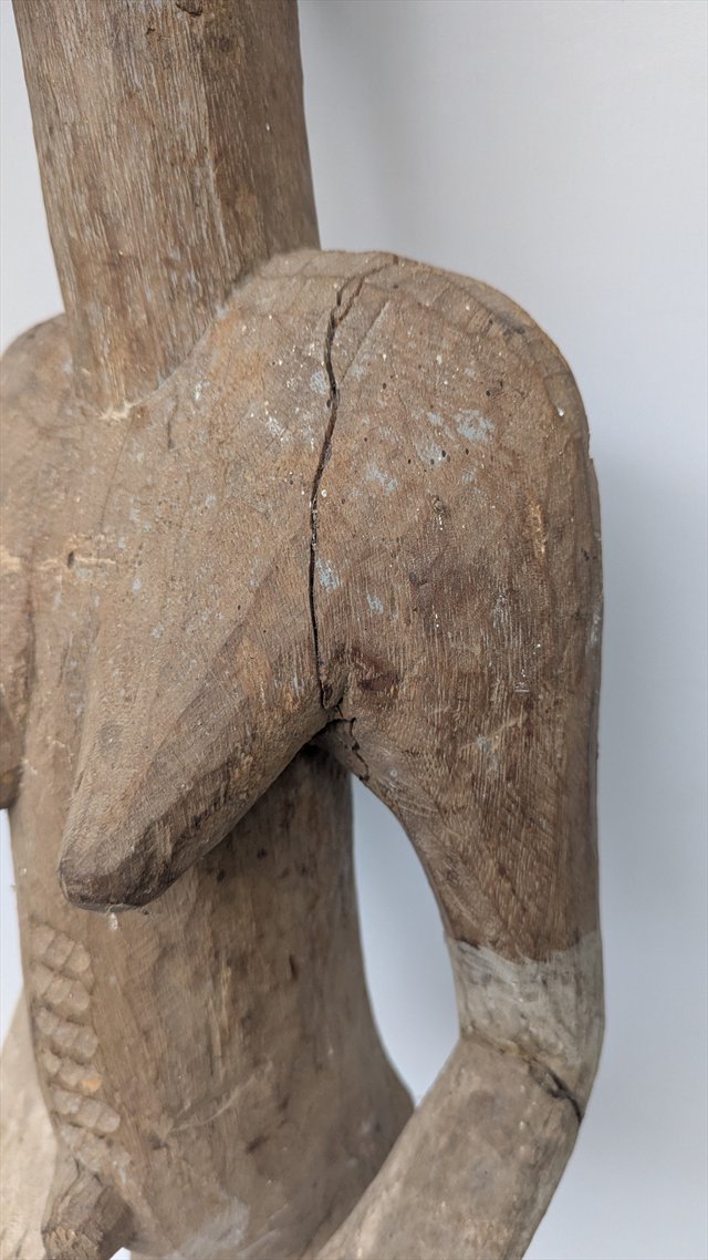 Large Igbo Alusi Female Shrine Figure, Nigeria — view 4