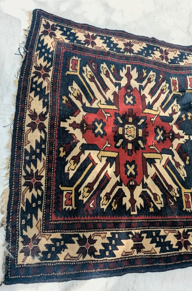 Antique Caucasian Seychour Rug — view 2
