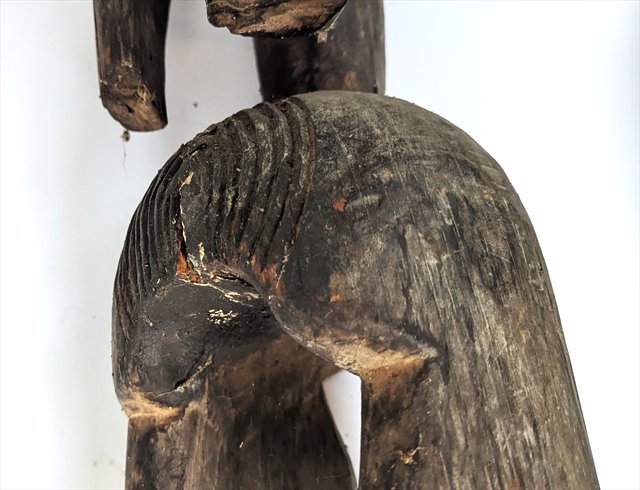Mumuye Iagalagana Carved Wood Figure, Nigeria — view 7