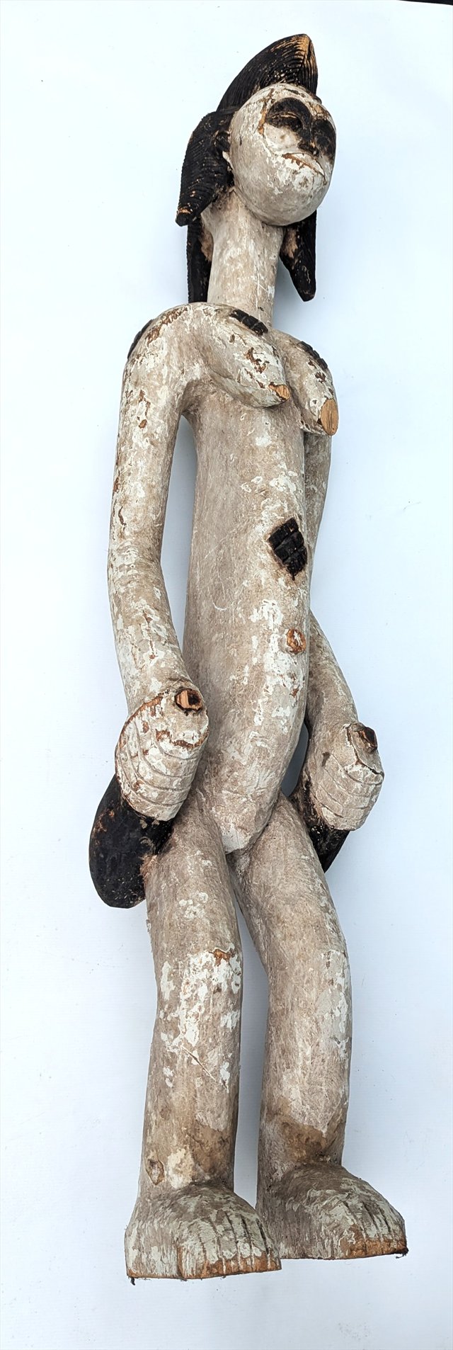 Monumental Igbo Alusi Female Shrine Figure, Nigeria — view 12