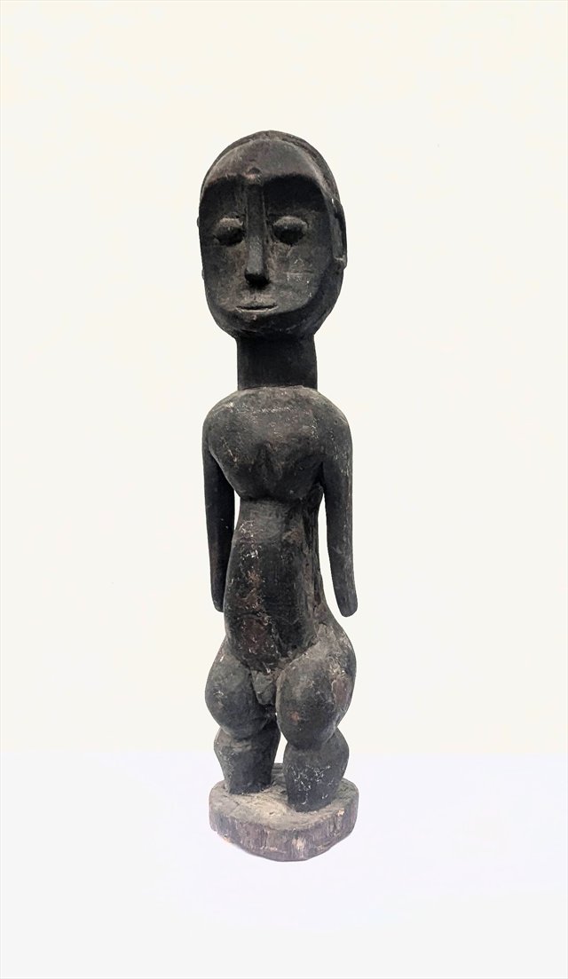 Eket or Ibibio Female Figure, Nigeria — view 1