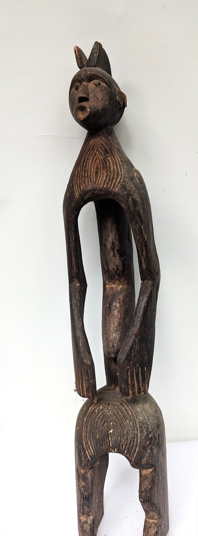 Mumuye Iagalagana Carved Wood Figure, Nigeria — view 3