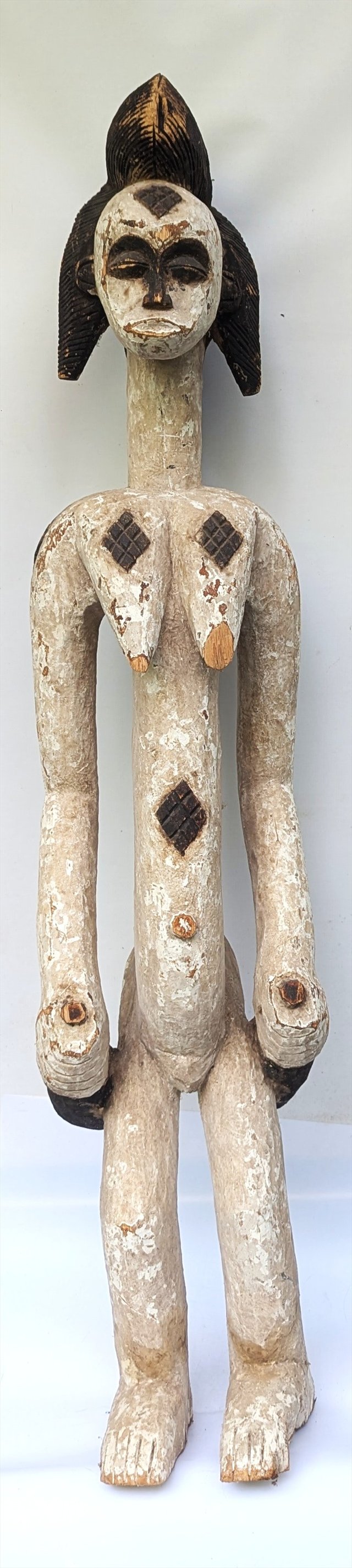 Monumental Igbo Alusi Female Shrine Figure, Nigeria — view 3