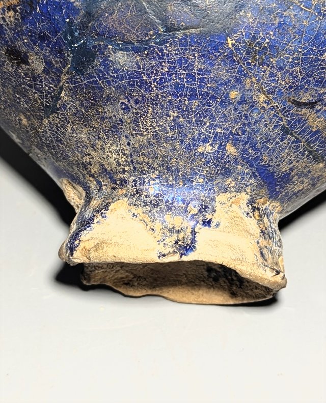 Persian Blue-Glazed Pottery Jug, Iran — view 11