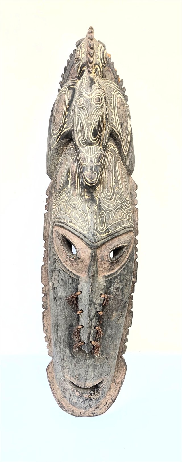 Sepik River Ancestral Spirit Mask, Papua New Guinea — view 3