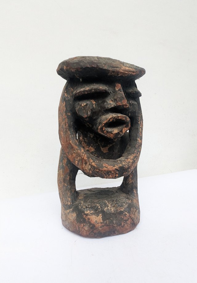 Mambila Tadep Ritual Figure, Cameroon-Nigeria Border Region — view 3