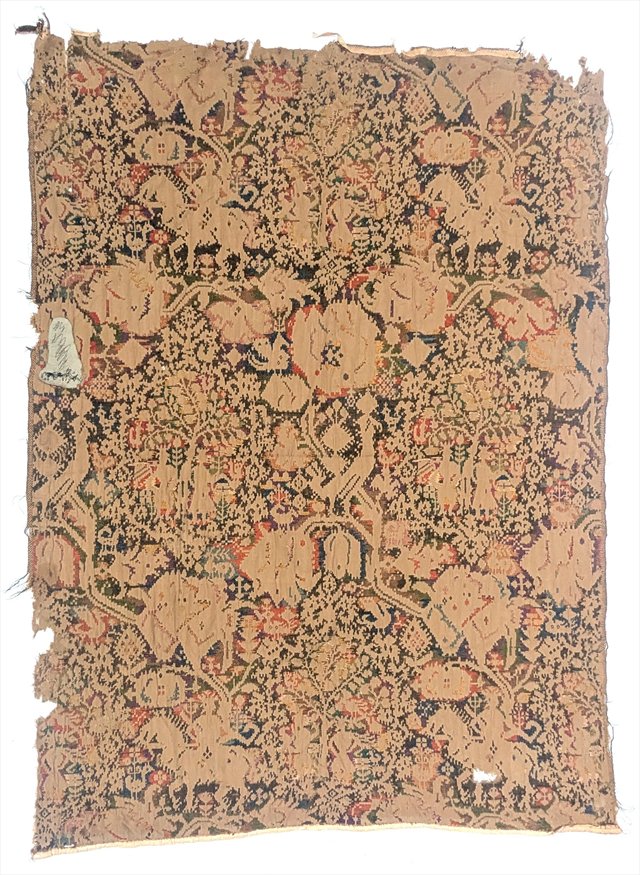 European Verdure Needlepoint Tapestry Panel — view 2