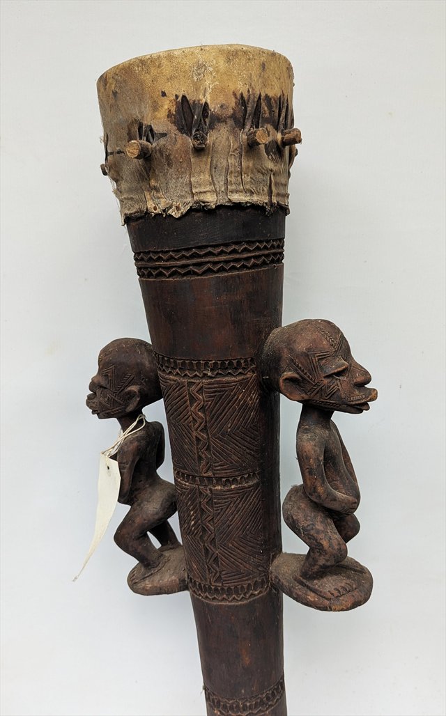 Makonde Figural Drum, Tanzania or Mozambique — view 8