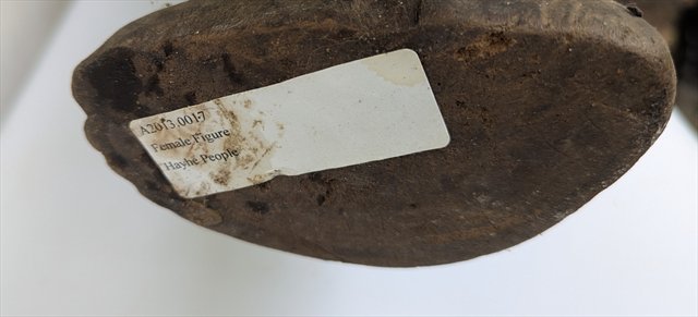 Hehe Female Figure with Articulated Arms, Tanzania, Lankton Collection — view 9
