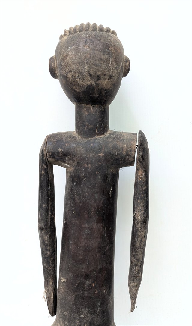 Hehe Female Figure with Articulated Arms, Tanzania, Lankton Collection — view 8