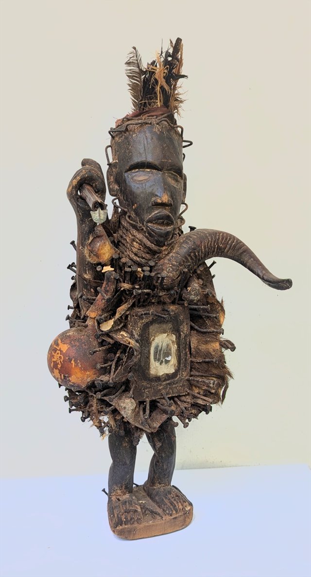 Kongo Nkisi Nkondi Power Figure, DRC/Angola — view 10