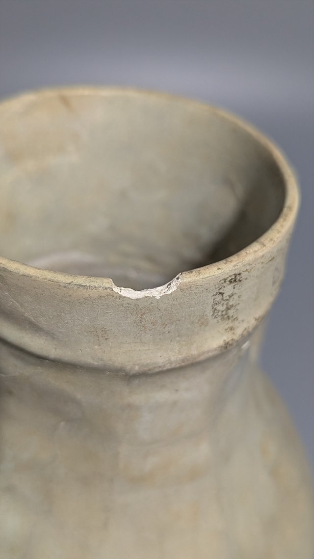 Chinese Straw-Glazed Single-Handled Ewer — view 5