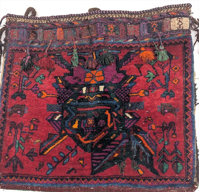 Qashqai or Luri Tribal Saddlebag Face, Southwest Persia — view 3