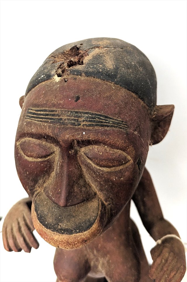 African Female Ancestral Figure, Jean-Pierre Hallet Collection — view 3
