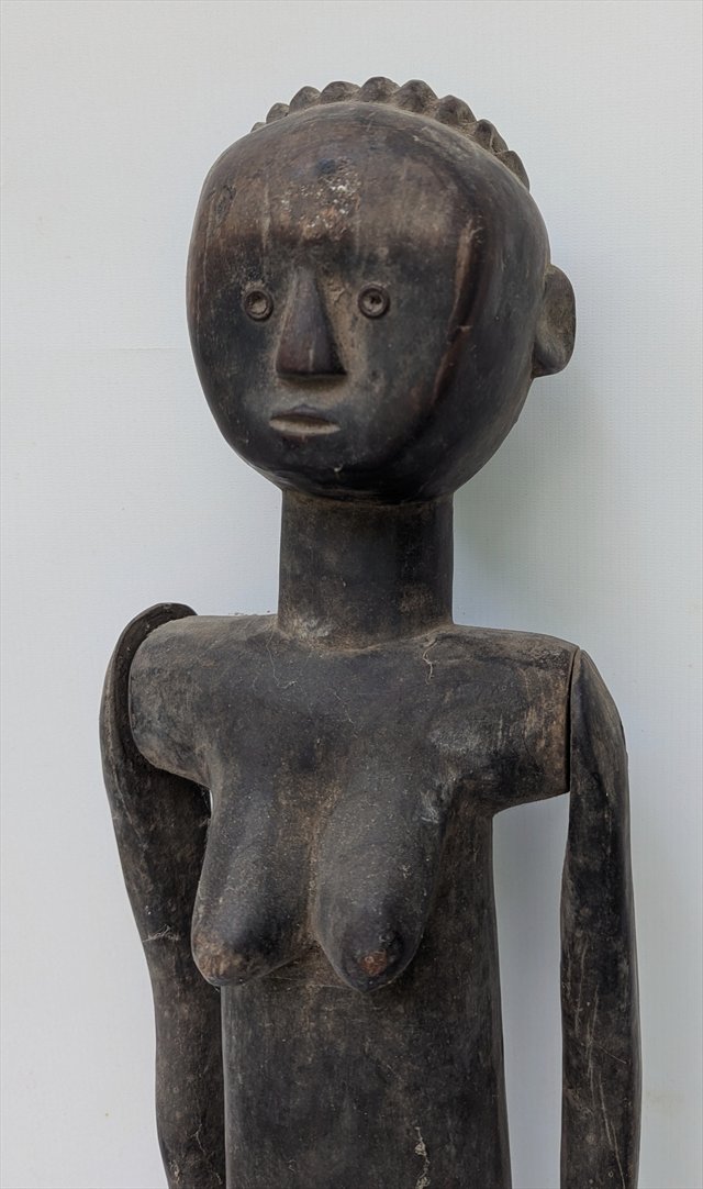 Hehe Female Figure with Articulated Arms, Tanzania, Lankton Collection — view 5