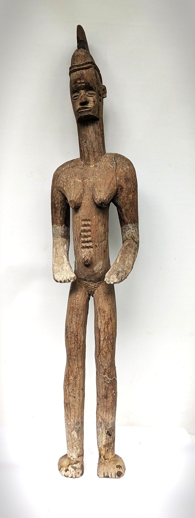 Large Igbo Alusi Female Shrine Figure, Nigeria — view 2