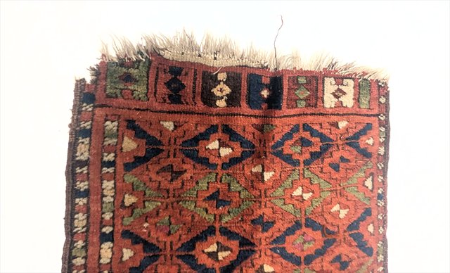Turkmen or Baluch Tribal Torba Bag Face — view 2