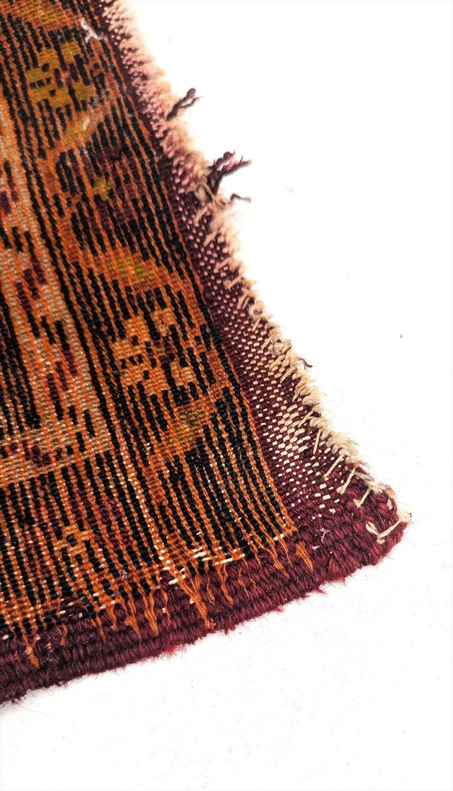 Vintage Hand-Knotted Caucasian Wool Rug — view 6