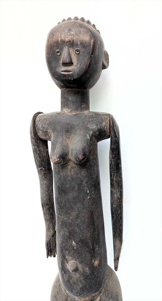 Hehe Female Figure with Articulated Arms, Tanzania, Lankton Collection — view 2