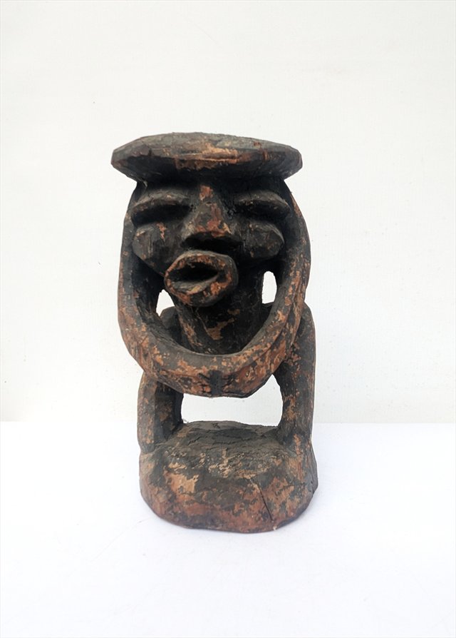 Mambila Tadep Ritual Figure, Cameroon-Nigeria Border Region — view 1