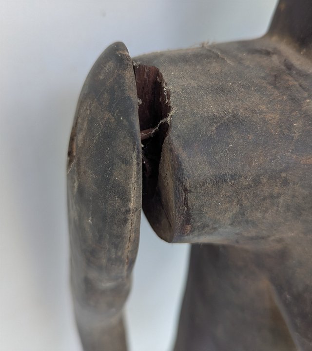 Hehe Female Figure with Articulated Arms, Tanzania, Lankton Collection — view 6