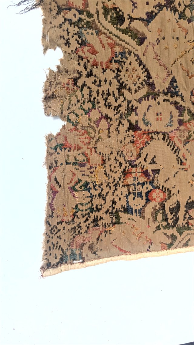 European Verdure Needlepoint Tapestry Panel — view 4