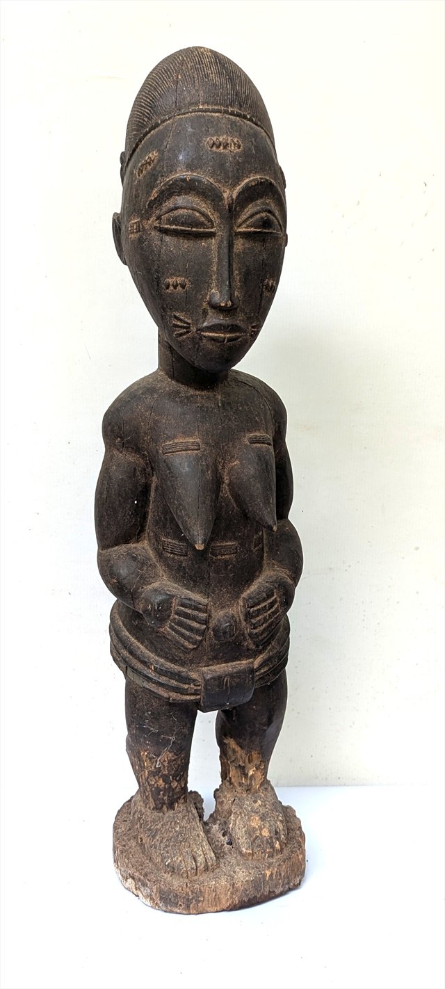 Baule Female Spirit Figure, Cote d'Ivoire — view 1