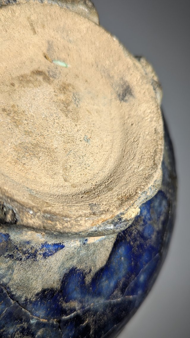 Persian Cobalt-Glazed Stonepaste Bowl, 12th-13th Century — view 12