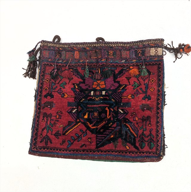 Qashqai or Luri Tribal Saddlebag Face, Southwest Persia — view 2