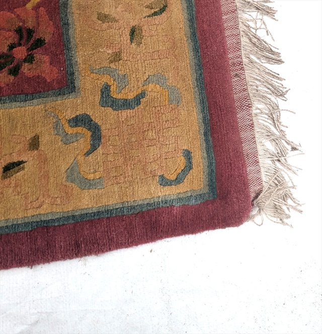 Chinese Art Deco Wool Rug, Tientsin — view 4