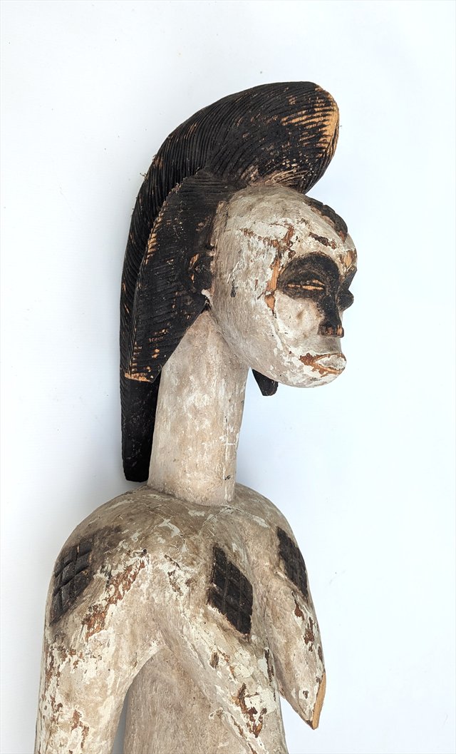 Monumental Igbo Alusi Female Shrine Figure, Nigeria — view 18