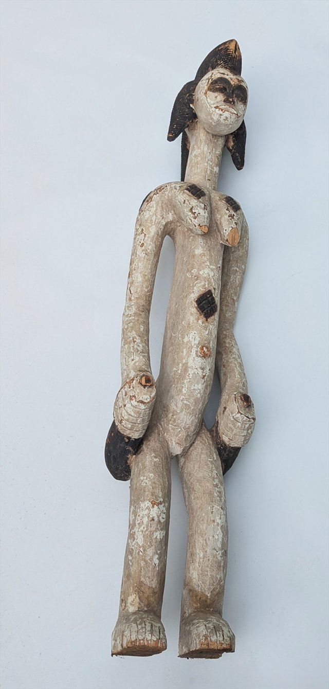 Monumental Igbo Alusi Female Shrine Figure, Nigeria — view 13