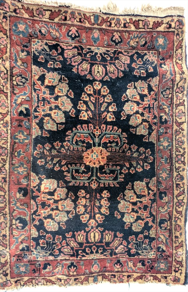 A Persian Ferahan Sarouk or Malayer Poshti Rug — view 2