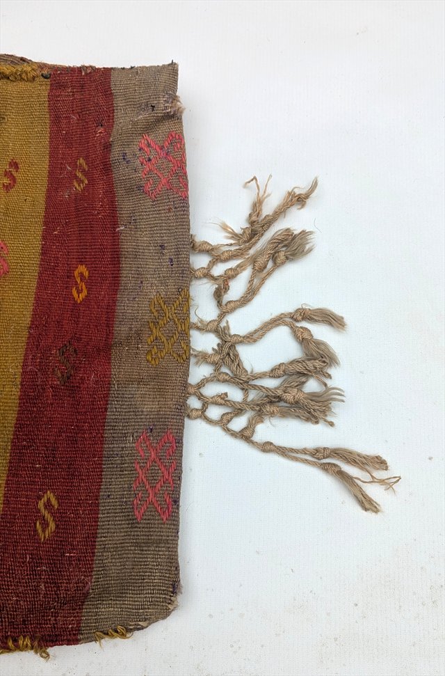 Antique Anatolian Heybe Saddlebag Face — view 6