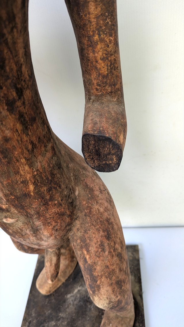 Sukuma or Nyamwezi Male Figure, Tanzania, Jean-Pierre Hallet Collection — view 4