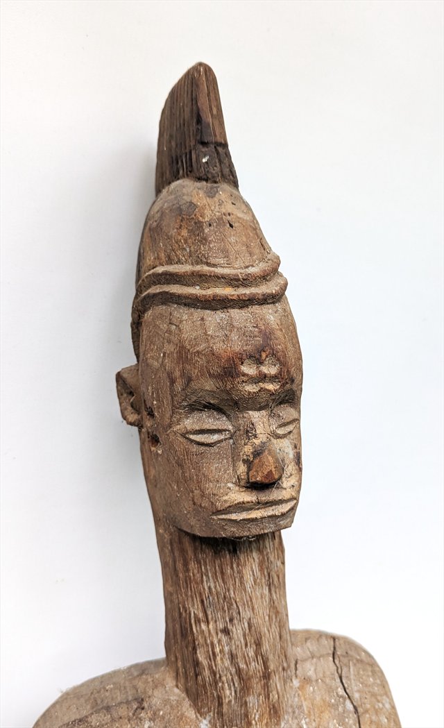 Large Igbo Alusi Female Shrine Figure, Nigeria — view 3