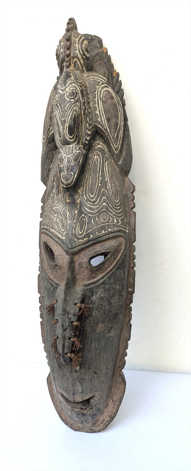 Sepik River Ancestral Spirit Mask, Papua New Guinea — view 1