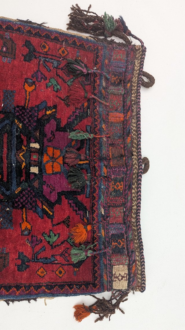 Qashqai or Luri Tribal Saddlebag Face, Southwest Persia — view 4