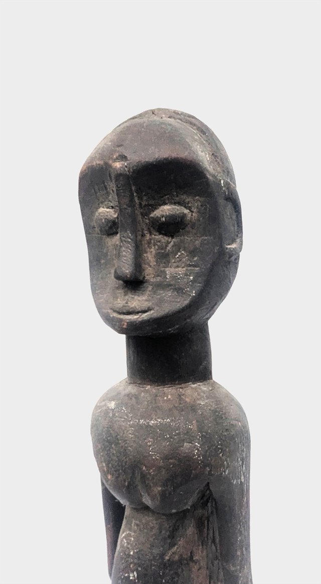Eket or Ibibio Female Figure, Nigeria — view 2